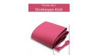 Pembe Renk Dikiş Dikmeli Deri Direksiyon Kılıfı